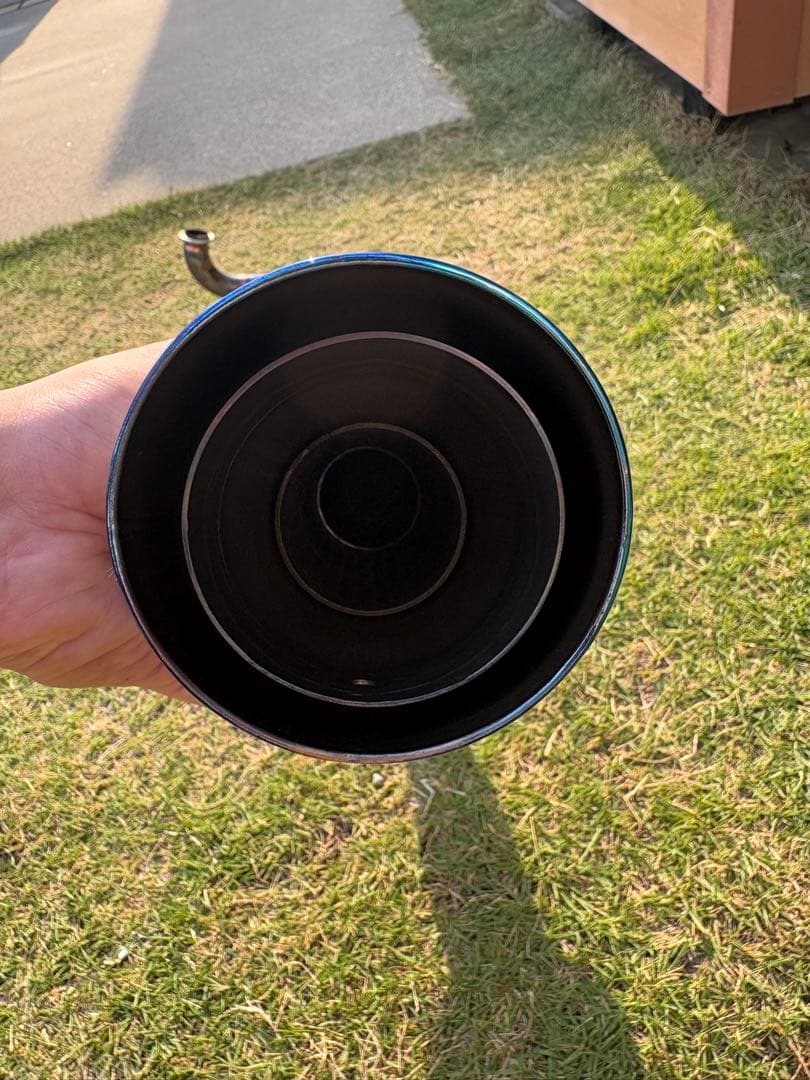 PCX jf81装着 BEAMS チタンマフラー