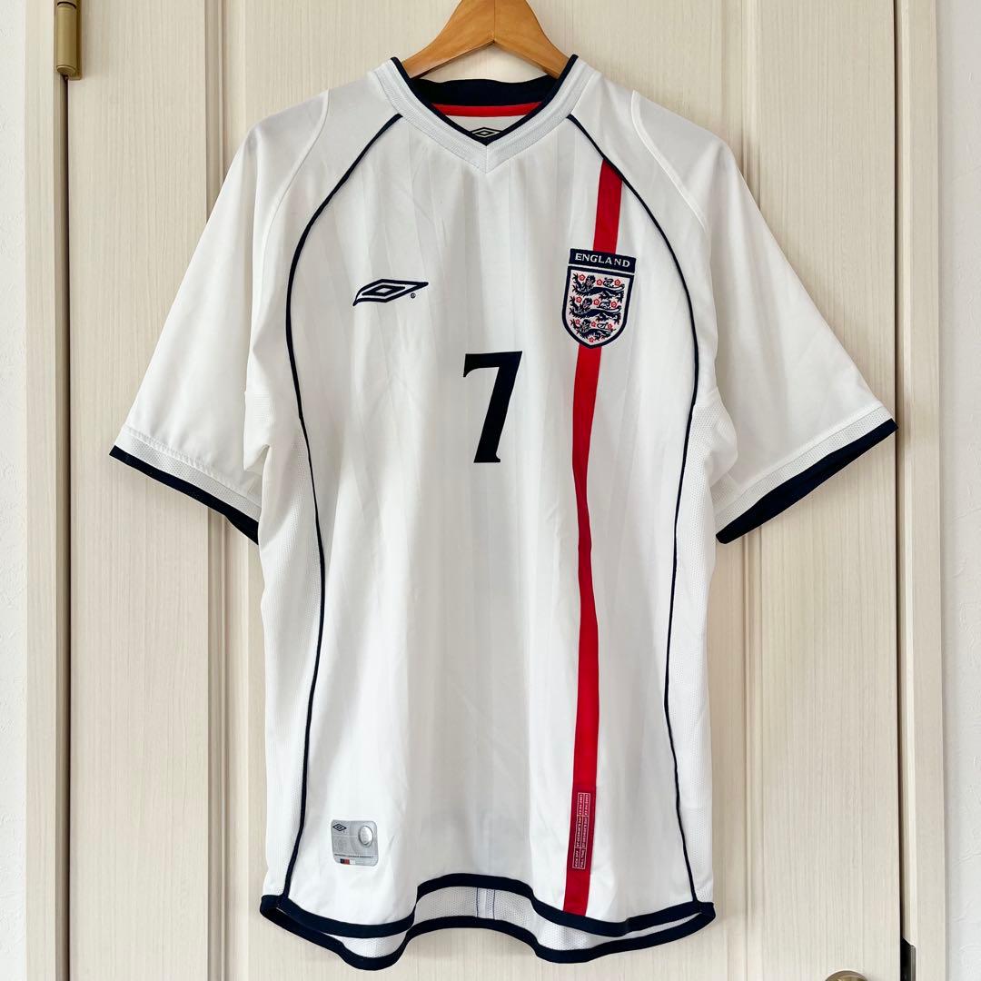 【1/8限定/¥4000off】正規品 ベッカム イングランド代表 2002W杯