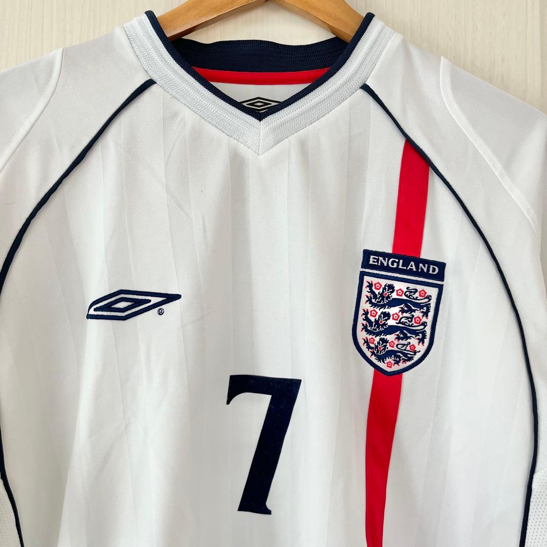 【1/8限定/¥4000off】正規品 ベッカム イングランド代表 2002W杯