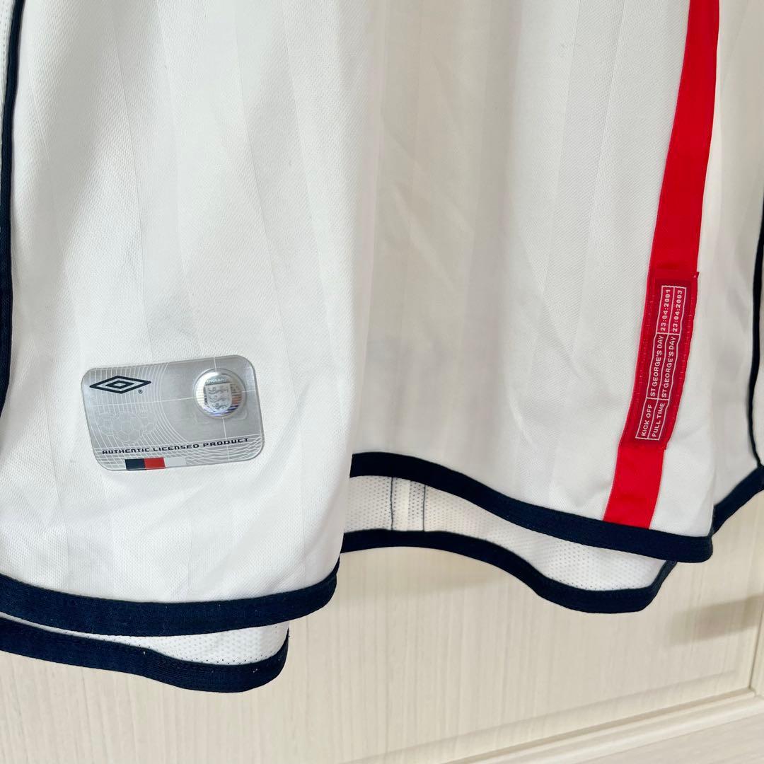 【1/8限定/¥4000off】正規品 ベッカム イングランド代表 2002W杯