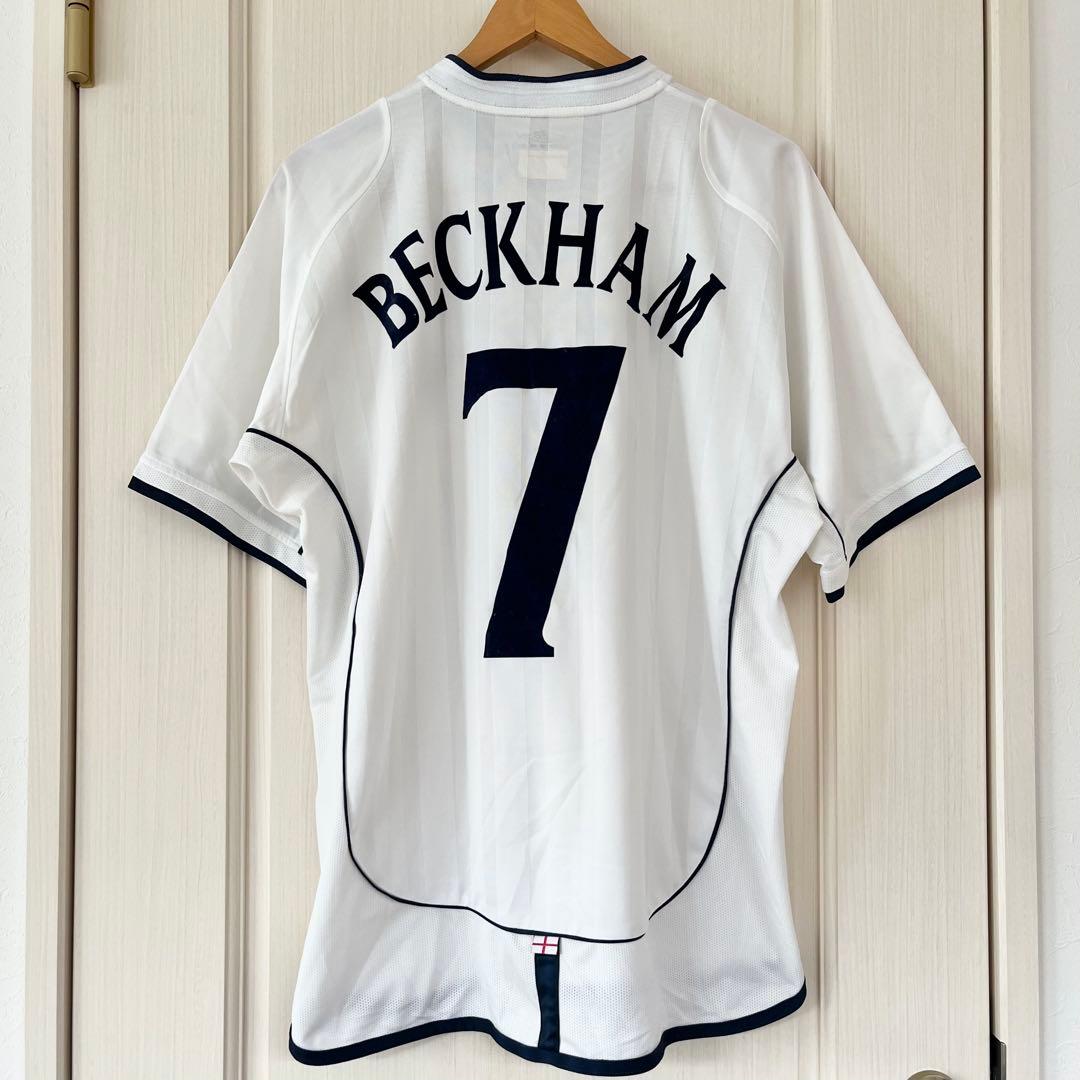 【1/8限定/¥4000off】正規品 ベッカム イングランド代表 2002W杯