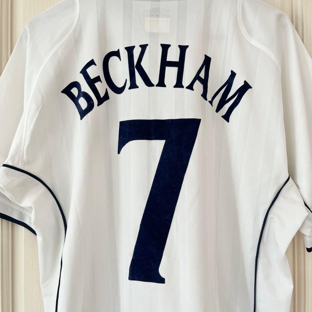 【1/8限定/¥4000off】正規品 ベッカム イングランド代表 2002W杯