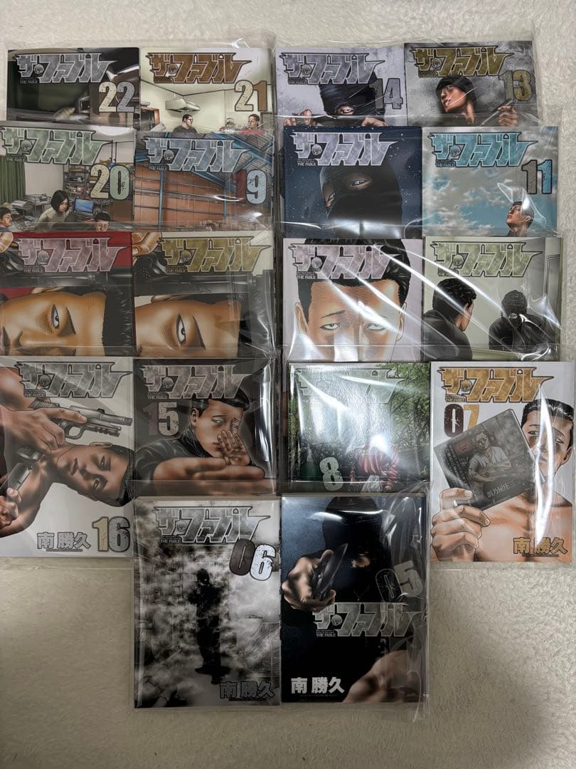 ザ・ファブル 5〜22巻セット ＋ フィギュア付き｜即購入OK ｜値下げ8888