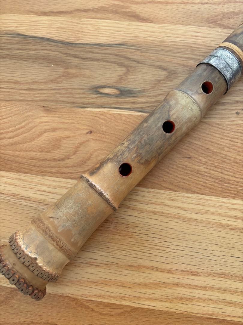 に*る様 尺八本体 竹製 4音孔①