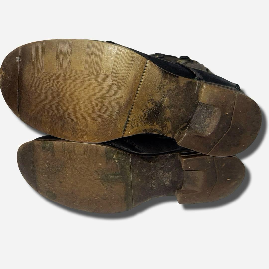 靴 00s archive sidezip work boots grunge