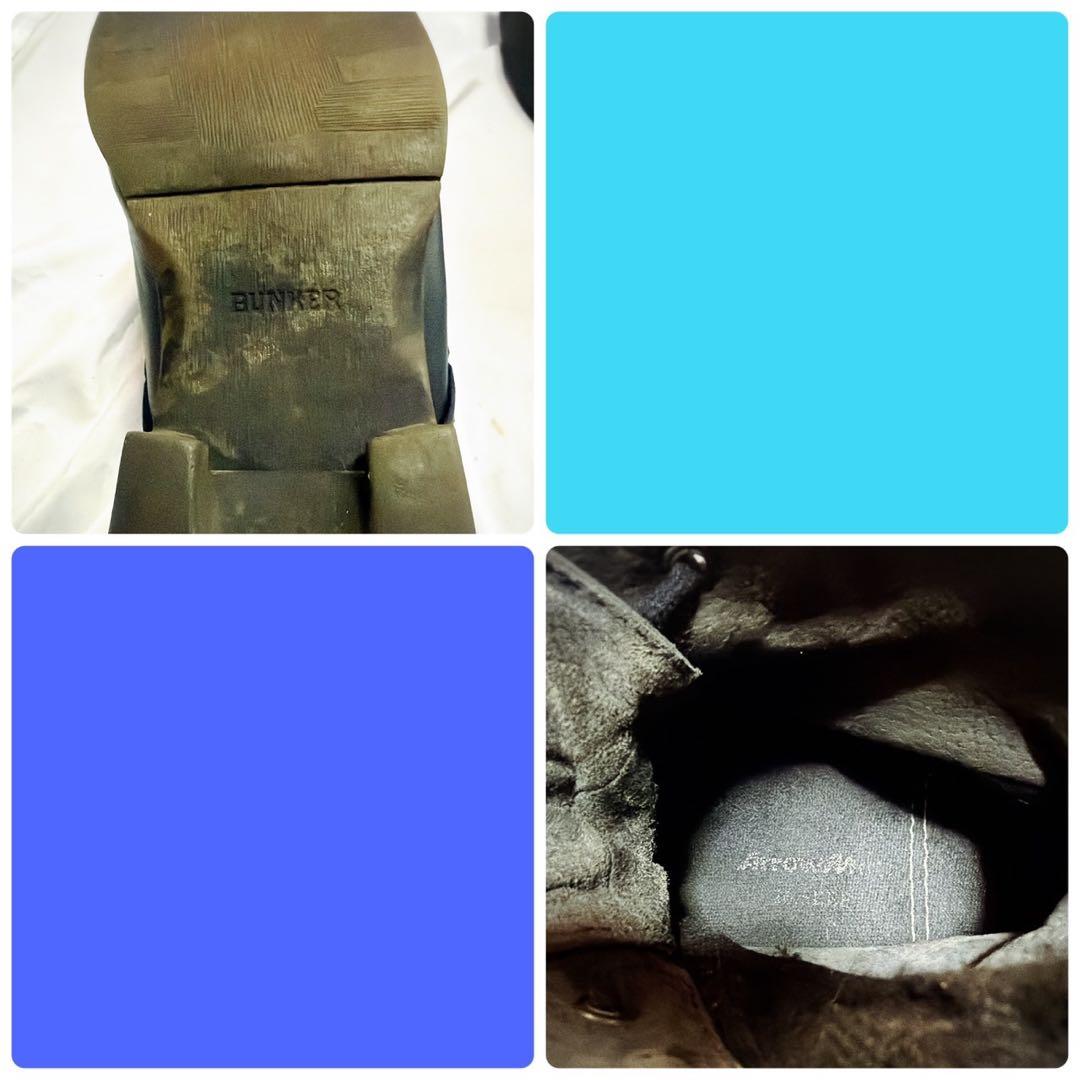 靴 00s archive sidezip work boots grunge