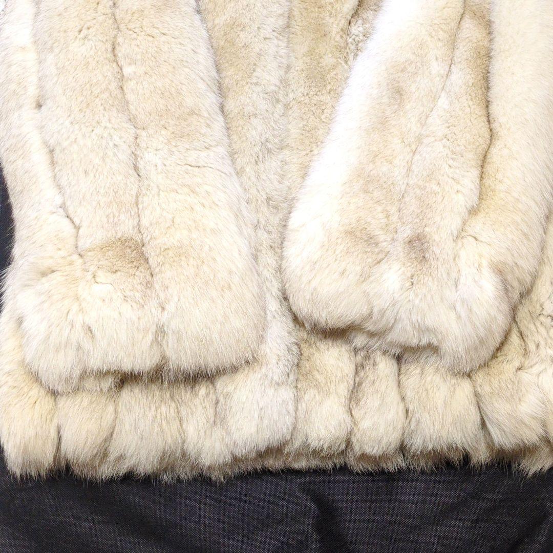 2-70【高級毛皮】フォックスファーコート　ボリューミー