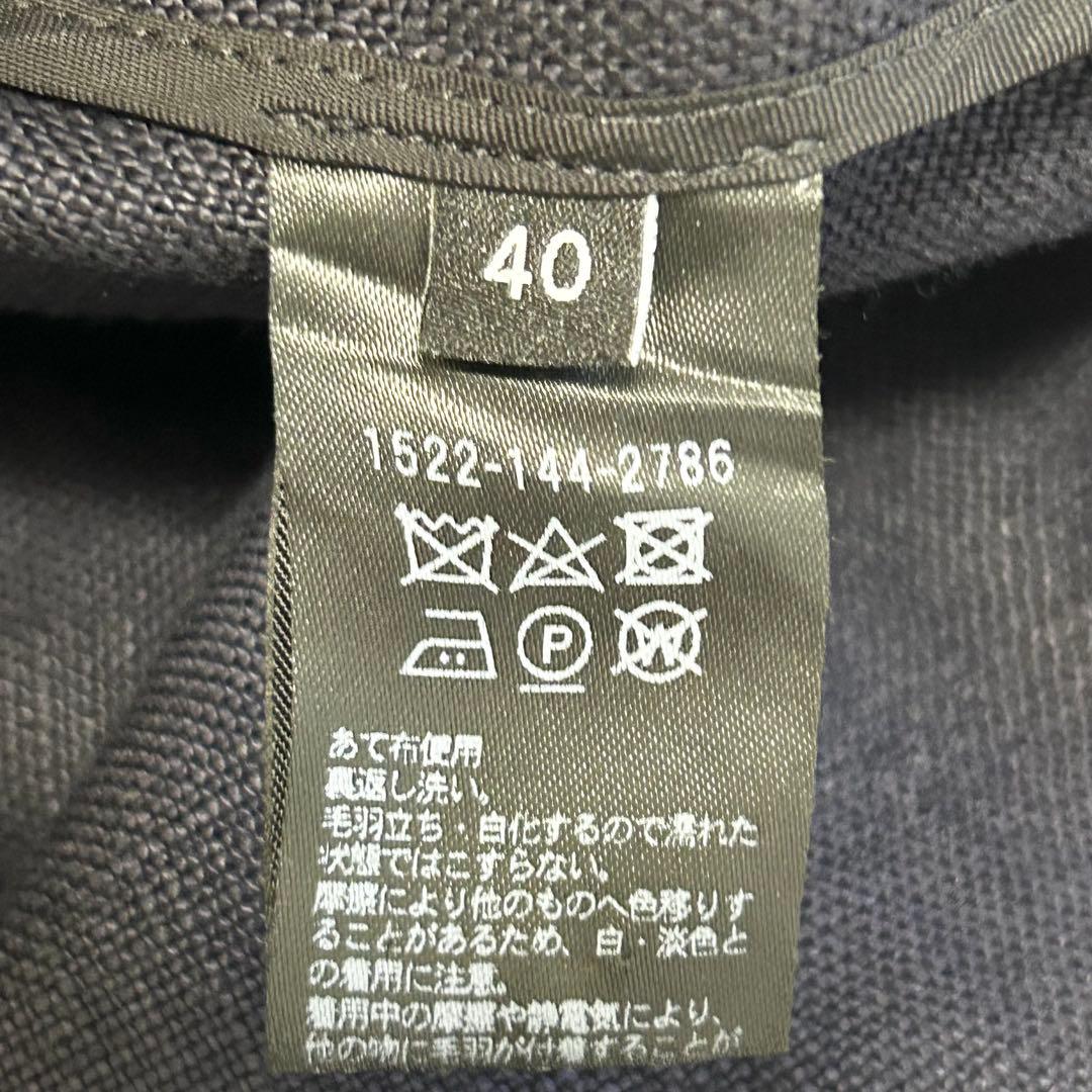 ユナイテッドアローズ リネン ダブルブレスト ジャケット【40】ネイビー