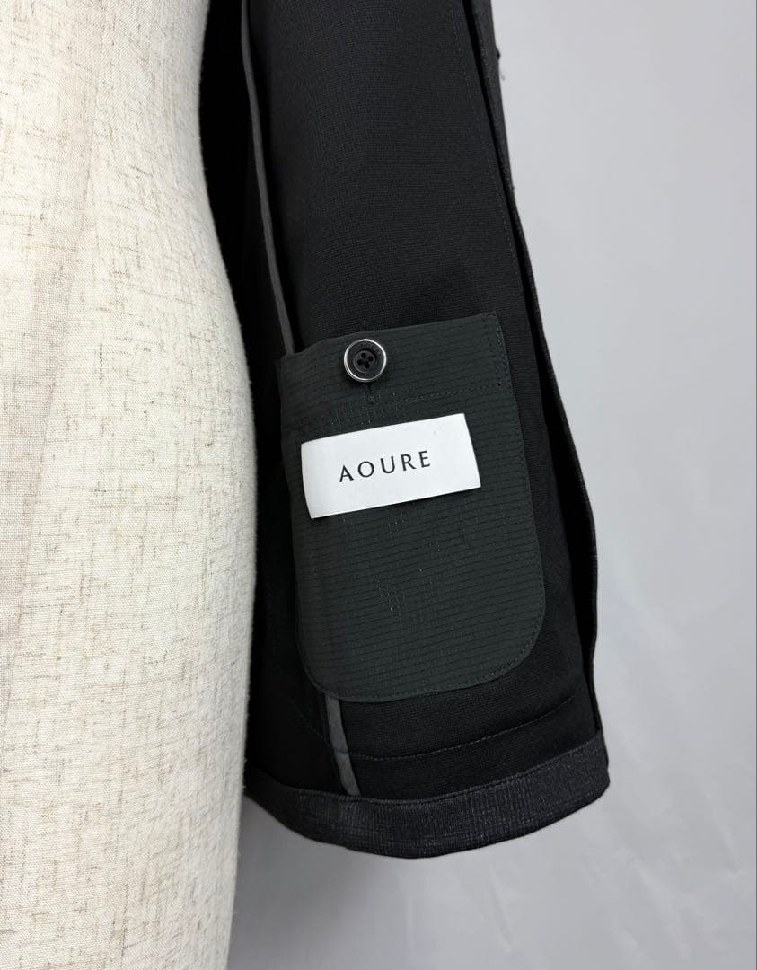 最新作　AOUREアウールセットアップEC LIMITEDグレンチェックスーツ