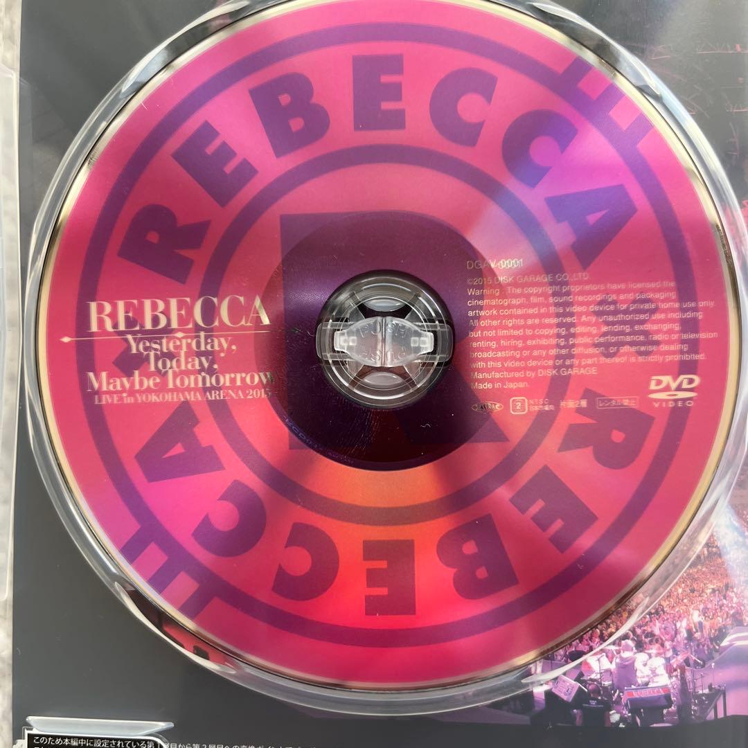 REBECCA 2015年横浜アリーナLIVEDVD 映像作品 2枚組 レア物