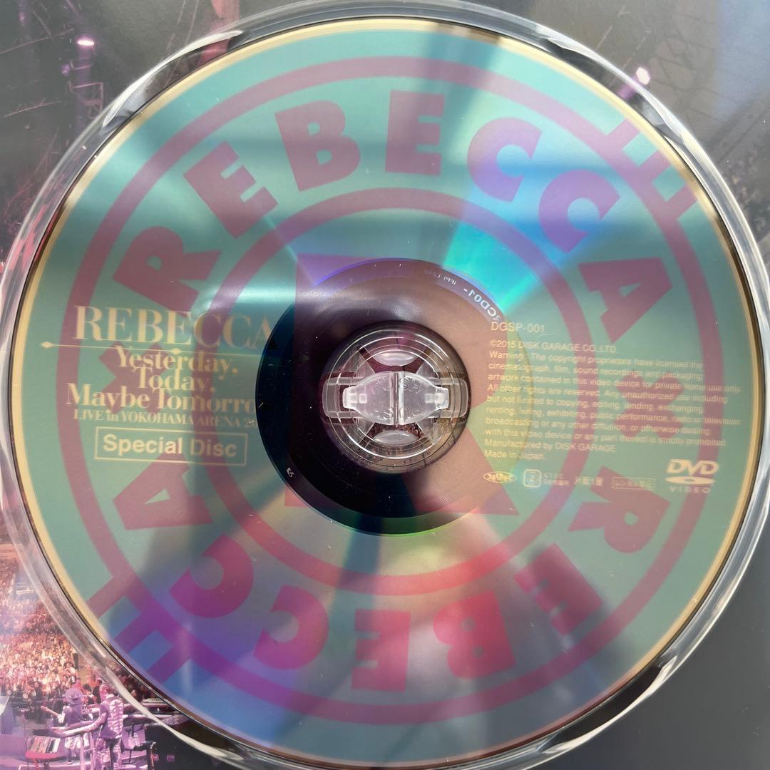 REBECCA 2015年横浜アリーナLIVEDVD 映像作品 2枚組 レア物