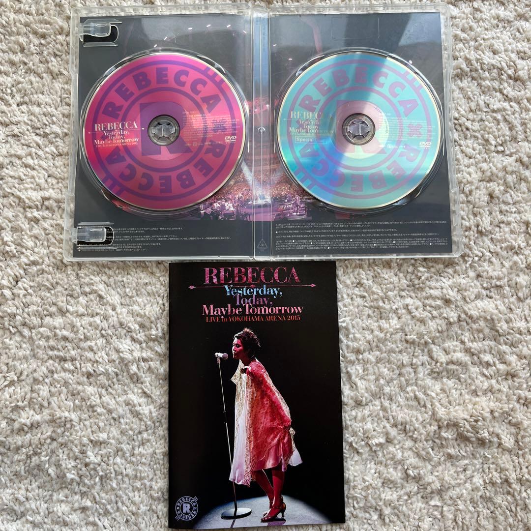 REBECCA 2015年横浜アリーナLIVEDVD 映像作品 2枚組 レア物