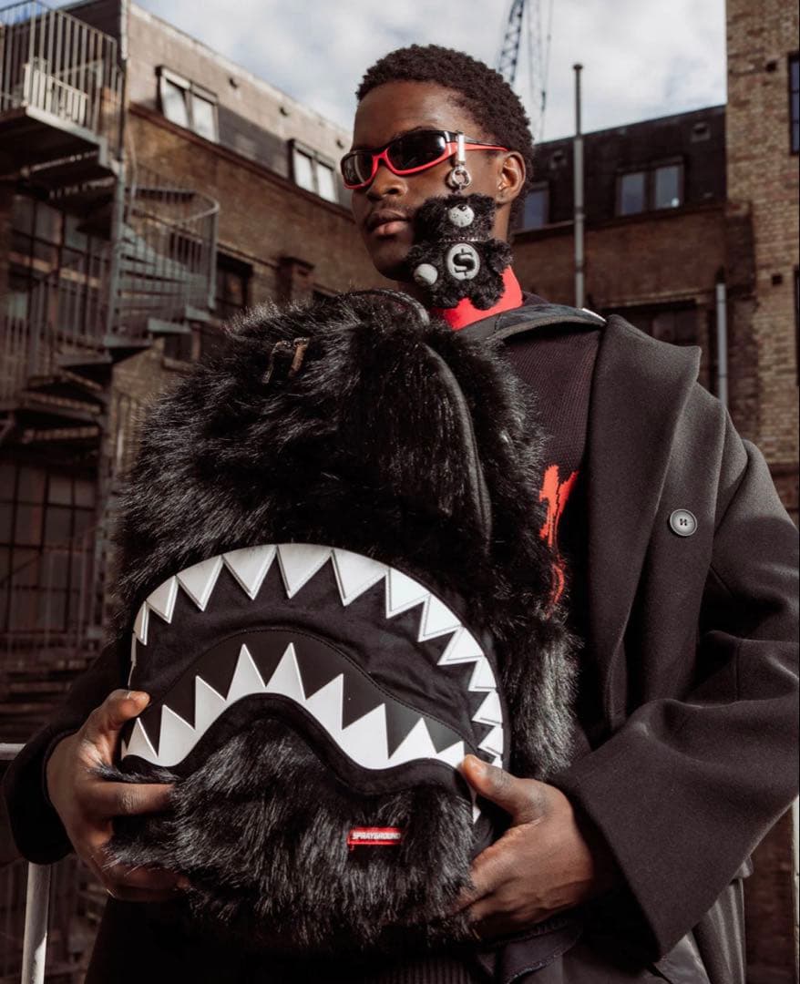 【即発送‼️】Sprayground ファーリュック　早い者勝ち