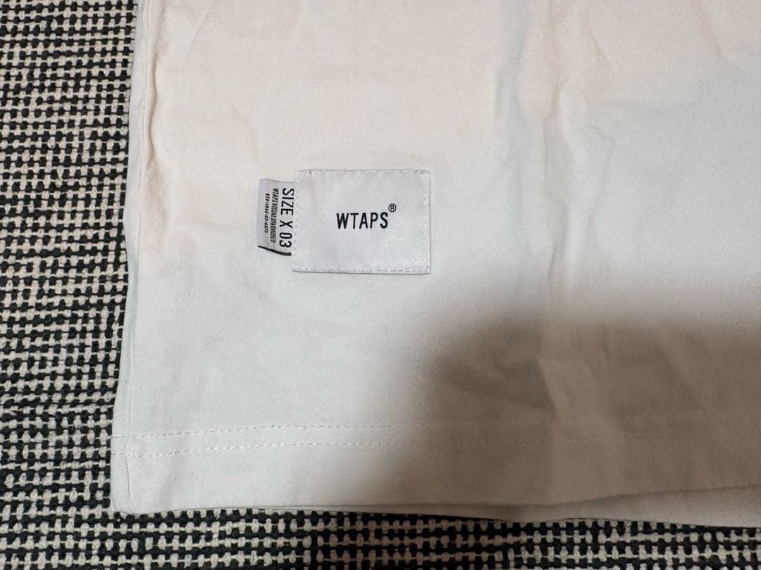 WTAPS ロゴ Tシャツ ホワイト