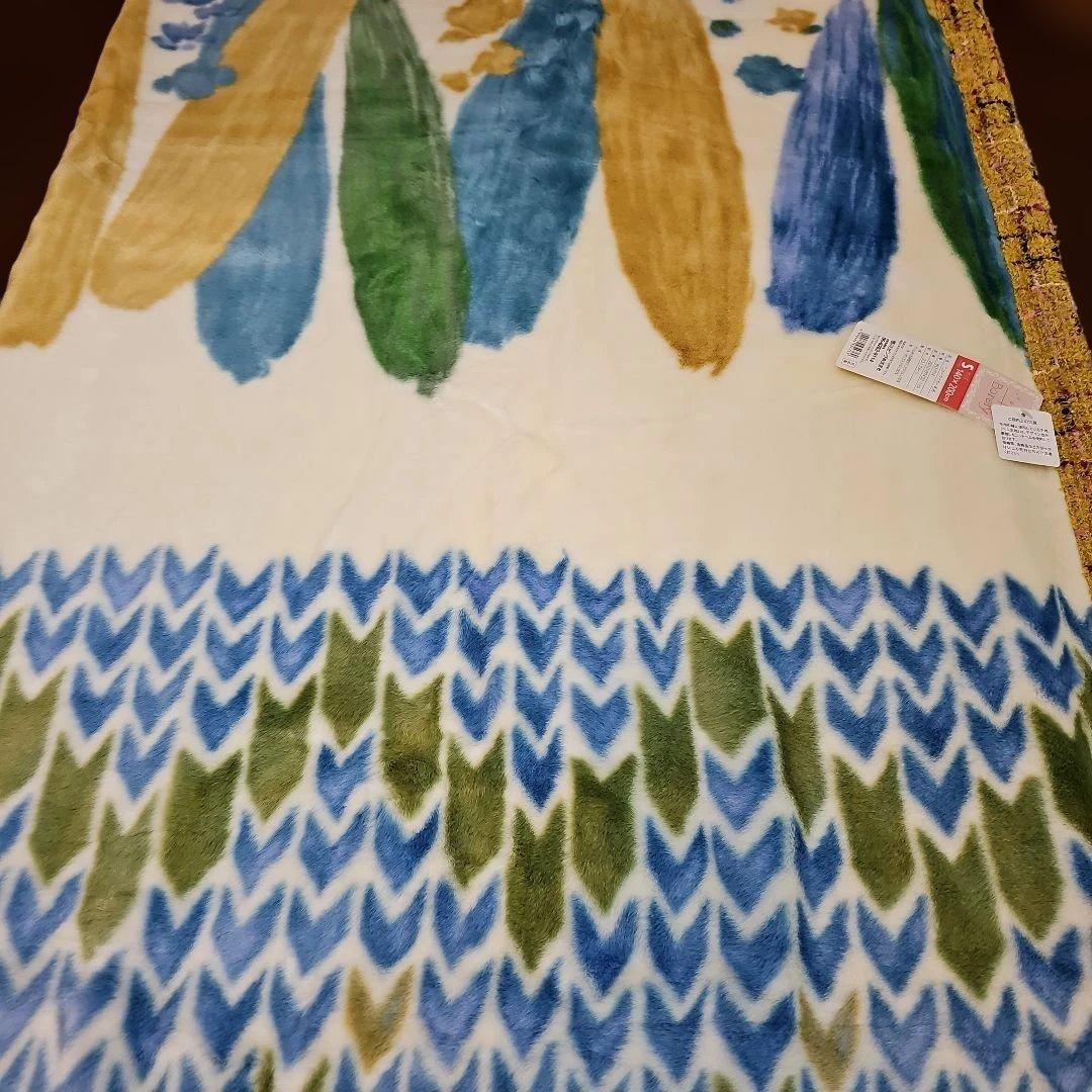 西川リビングニューマイヤー 毛布、 Borelyニットヘヘ縁縁 140x200