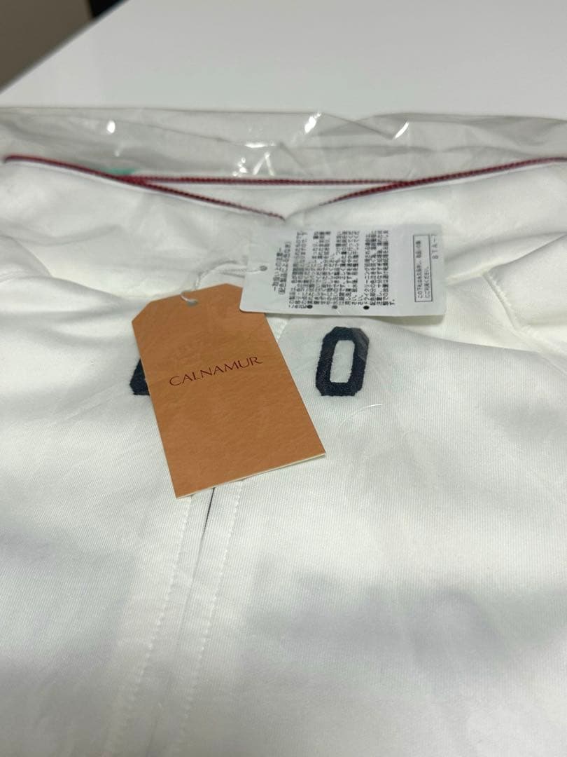 CALNAMUR 上下スウェット&パンツ エヴァ PLUGSUIT 白 綾波レイ