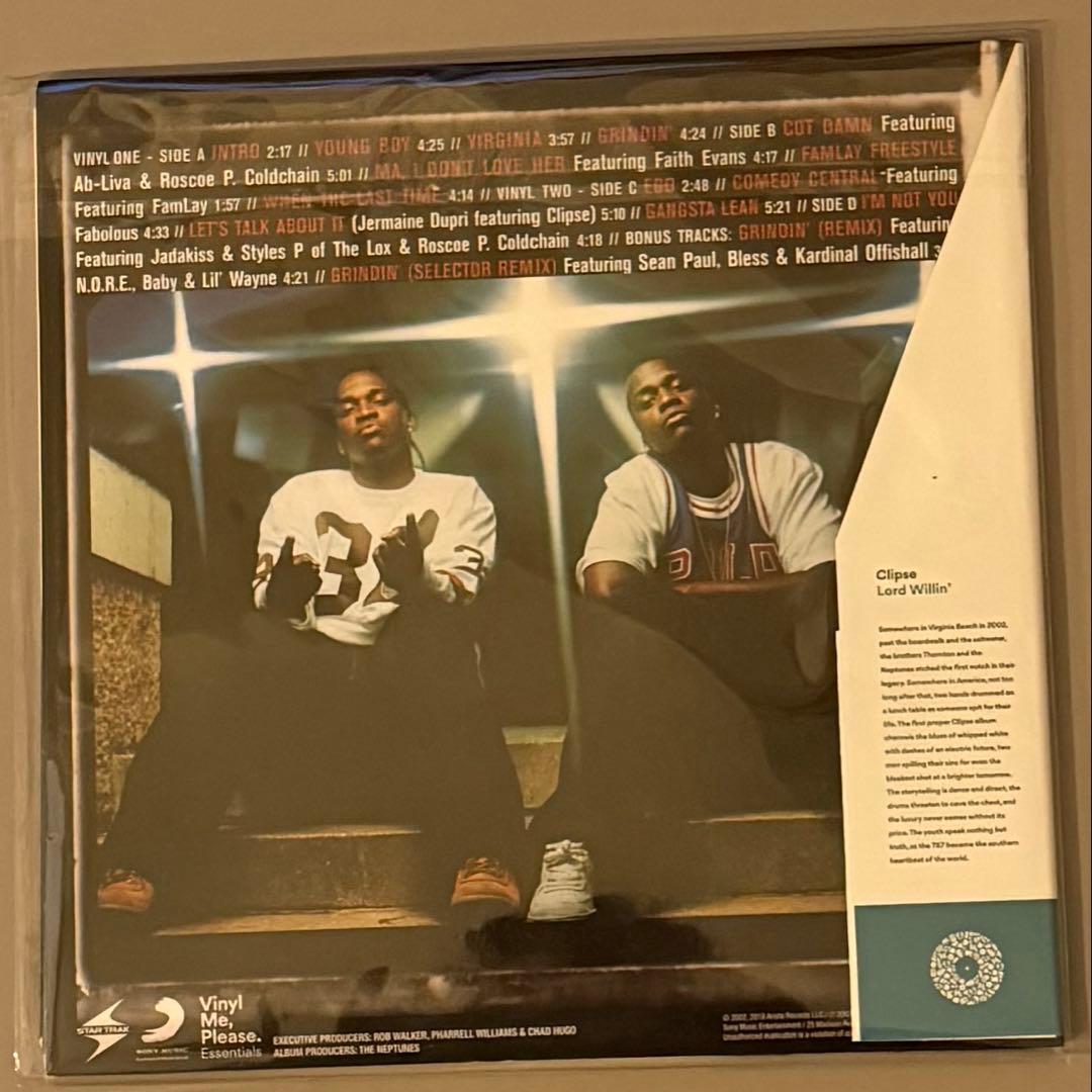 洋楽 Clipse / Lord Willin'