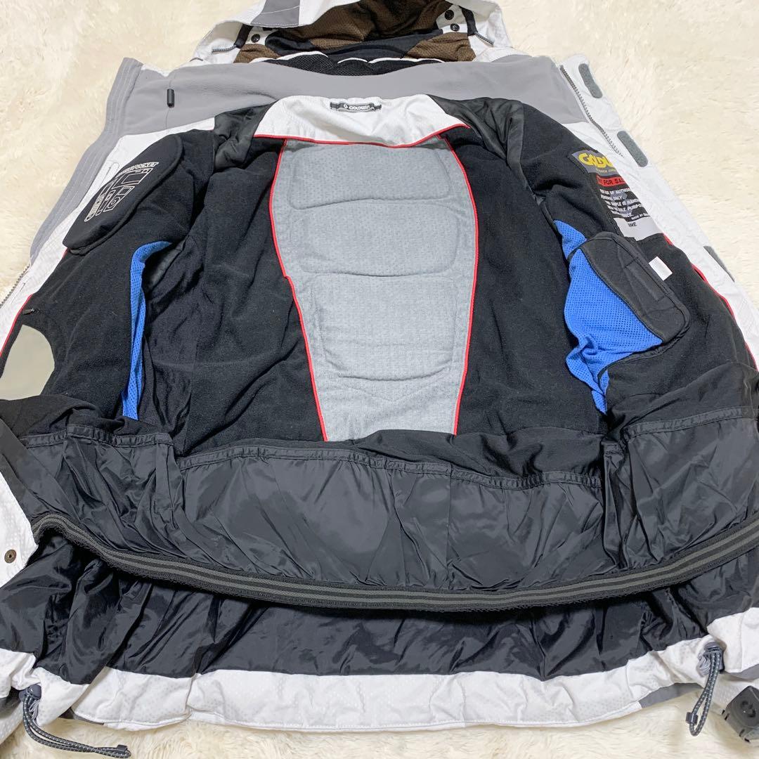 ゴールドウィン　スキー　スノボ　ウェア　ジャケット　Lサイズ　背中クッション入り