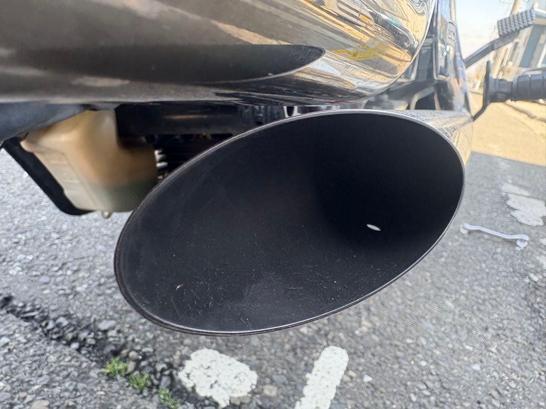 ドラックパイプマフラー　t&f製