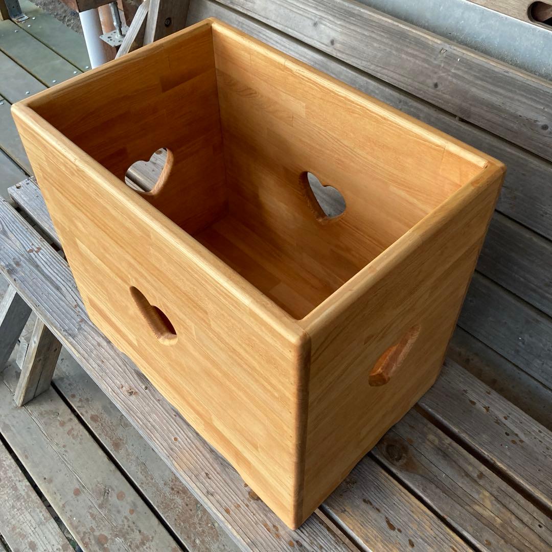 e.y.dさま専用ページ♡カントリーハート　ハートフリーBOX キャスター付き