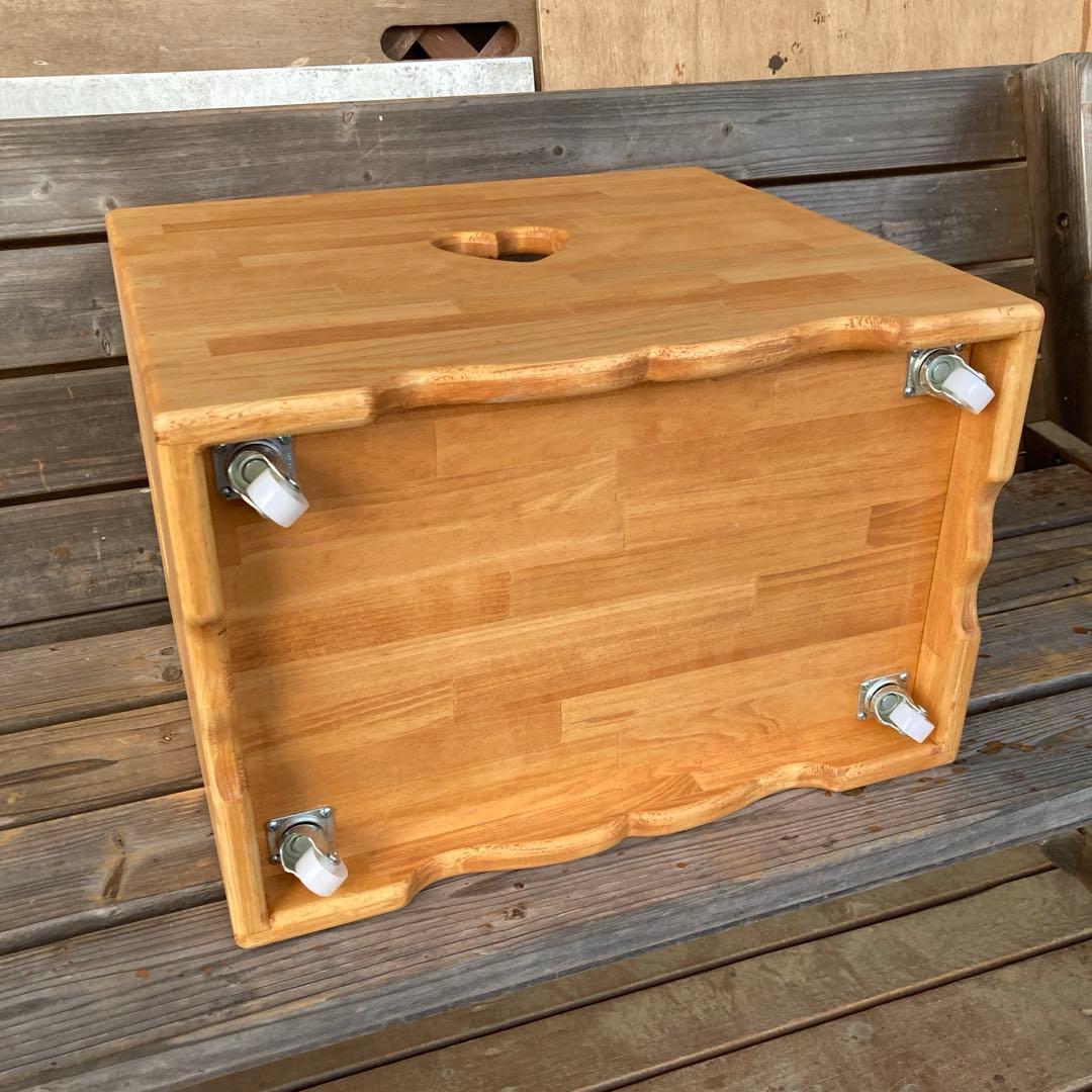 e.y.dさま専用ページ♡カントリーハート　ハートフリーBOX キャスター付き