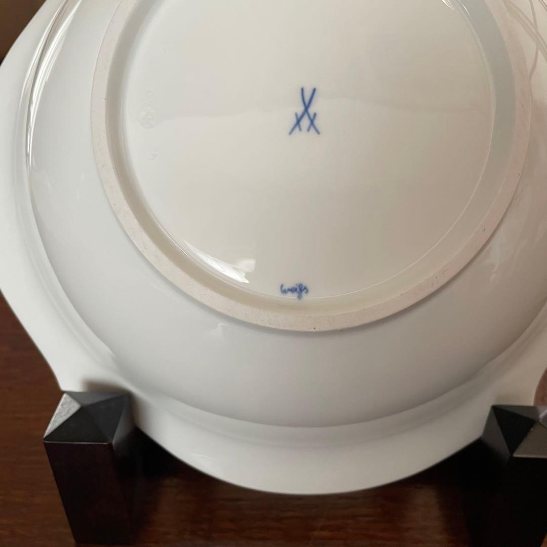 〜〜期間限定お値引き〜〜【マイセン】　波の戯れ　ボウル　27cm