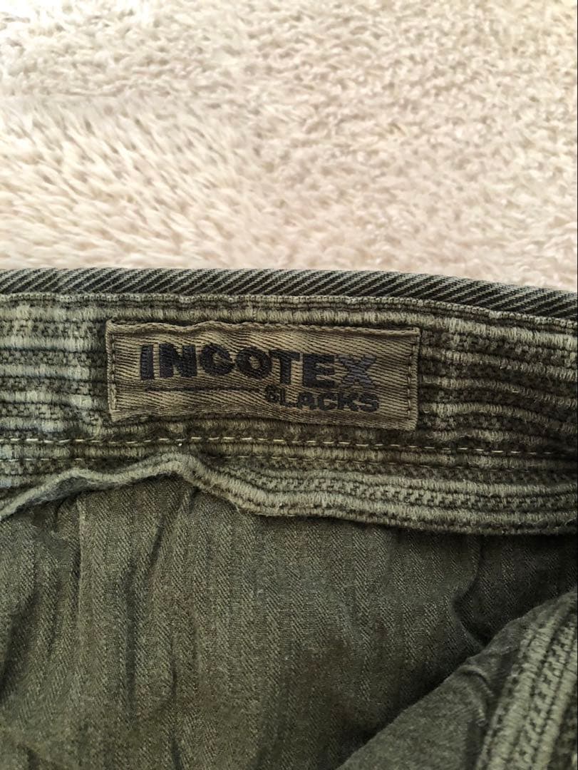 INCOTEX スリムフィット パンツ