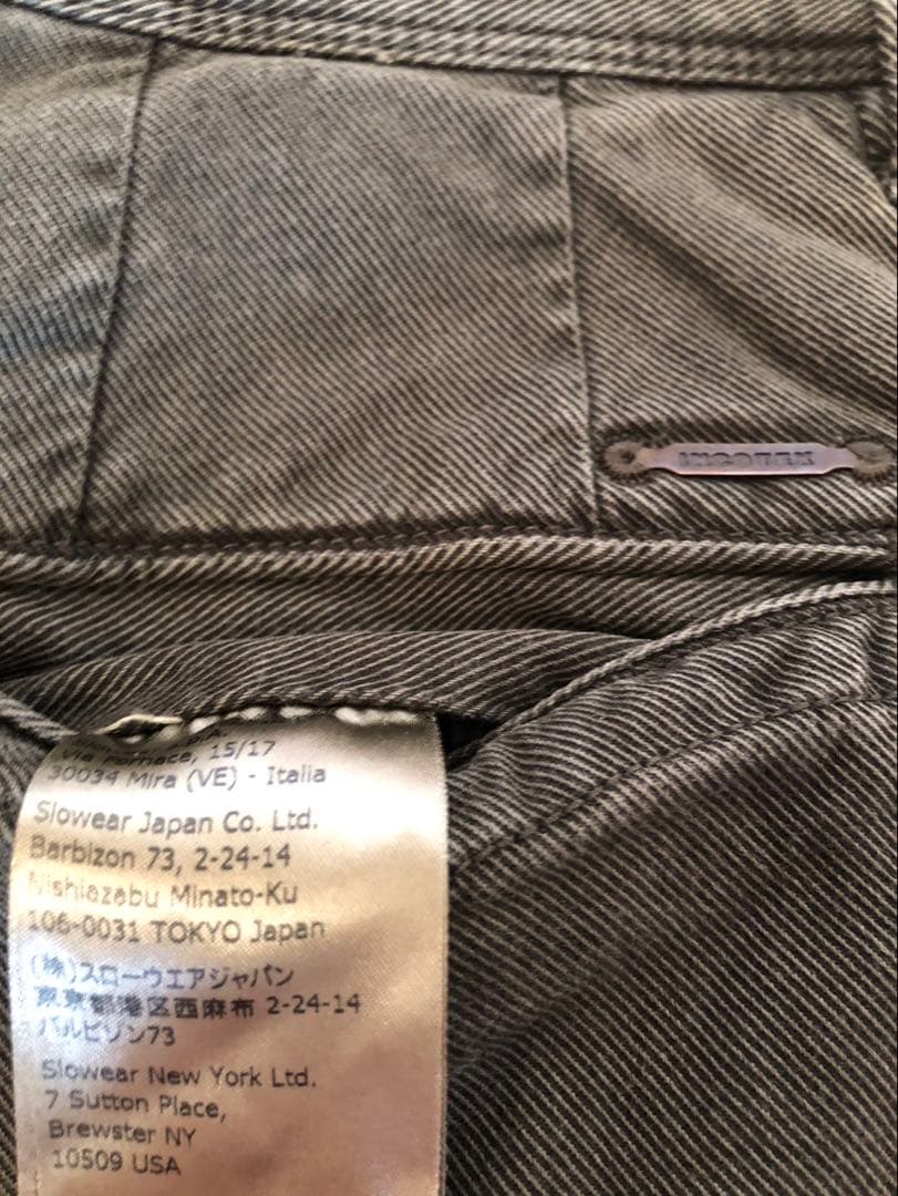 INCOTEX スリムフィット パンツ