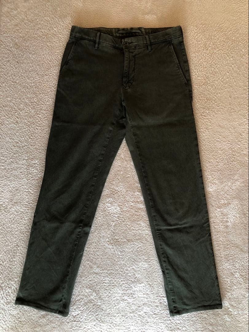 INCOTEX スリムフィット パンツ