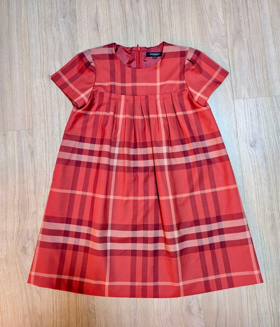 美品　バーバリーワンピース　130 半袖　BURBERRY