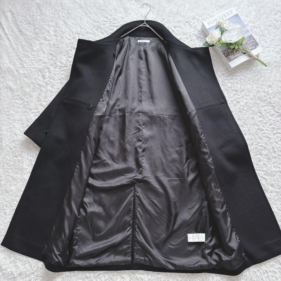 極美品♡完売品B.C STOCK WビーバーコクーンW前スタンドコート 24AW