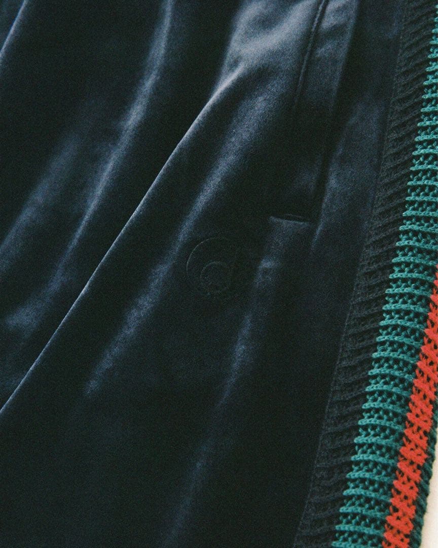 パンツ The DUFFER N NEPHEWS TRACK PANTS VELOURS