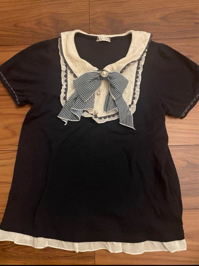 axes femme ビッグリボンキャミソール・カットソー・襟付きプルオーバー等