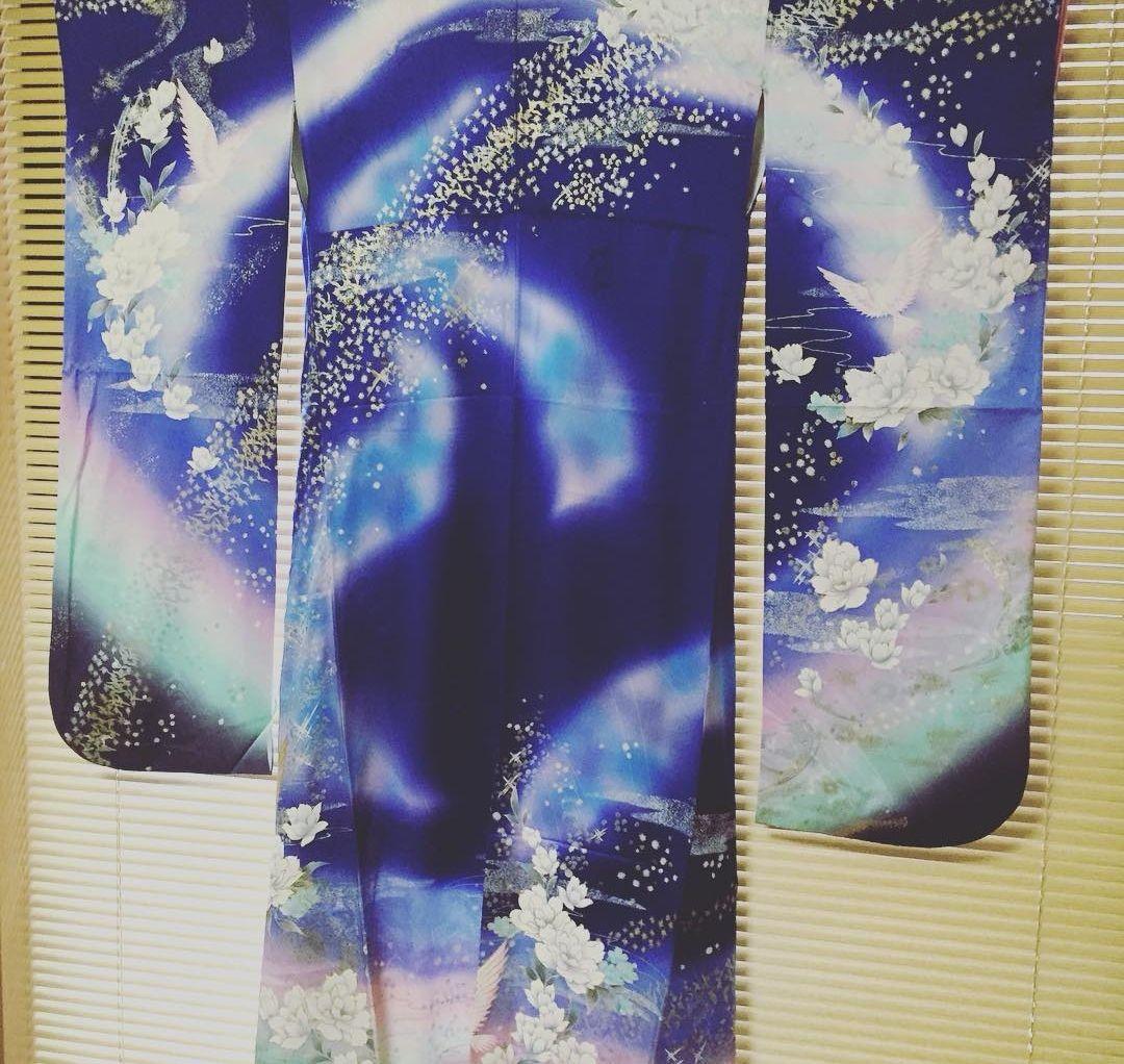 最後の出展モレシャンさんデザインの振り袖