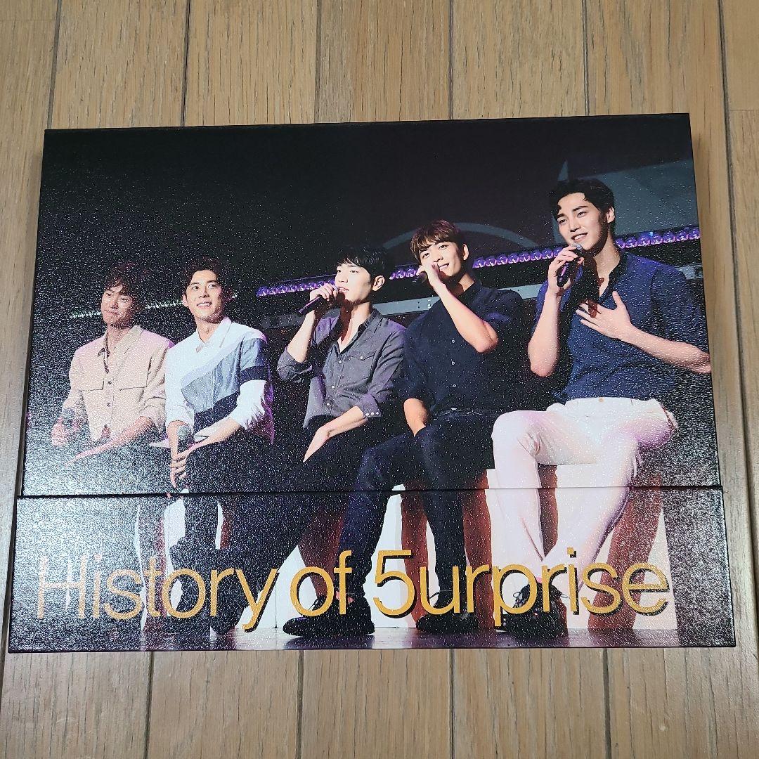 History of 5urprise 写真集　コンミョン　サイン入り