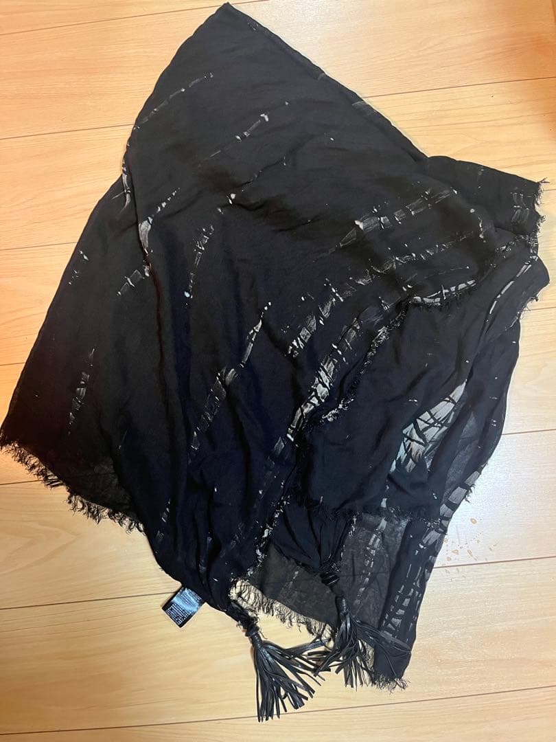 KMRii ケムリ Shadow Vine Square Stole ストール