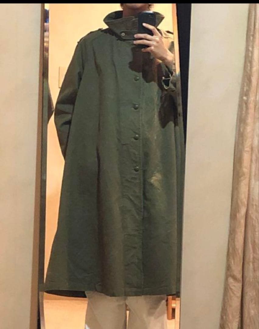 も*し様 高騰中 モーターサイクルコート m-35 フランス軍 フレンチアーミー