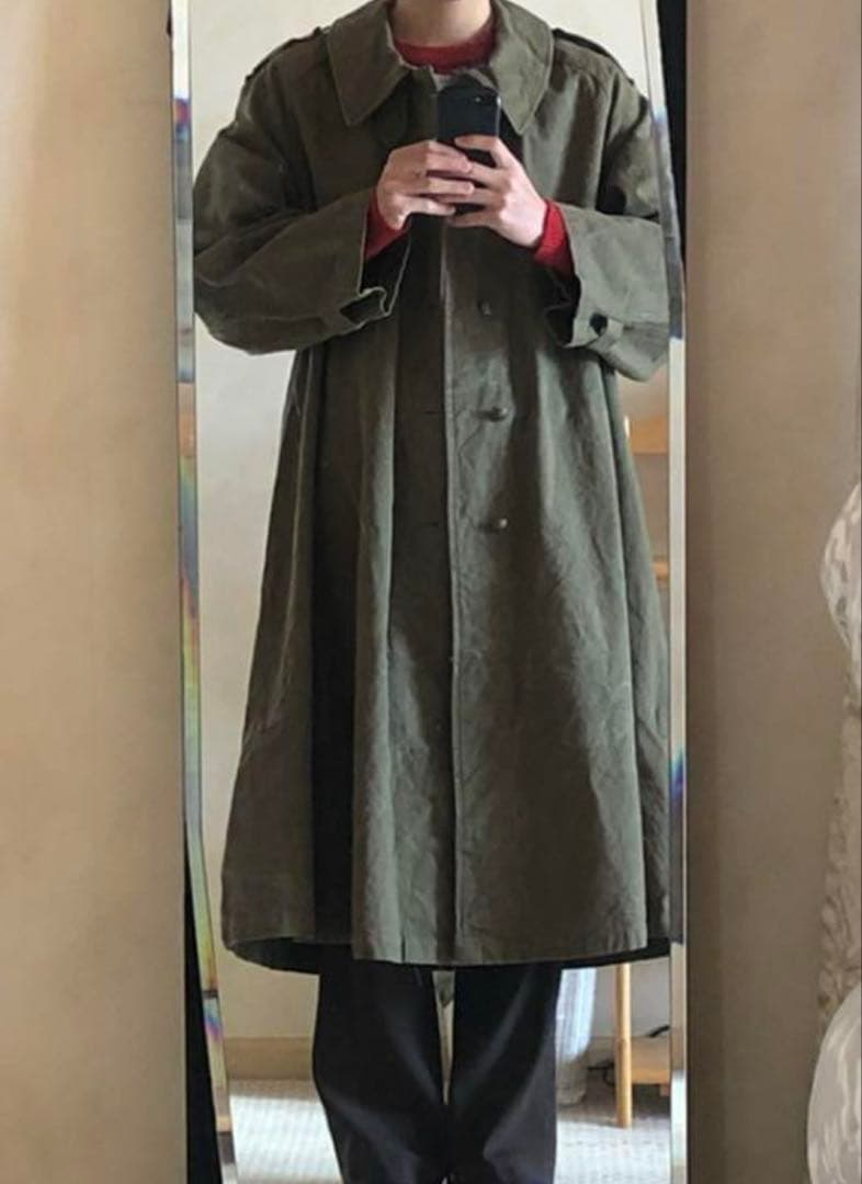 も*し様 高騰中 モーターサイクルコート m-35 フランス軍 フレンチアーミー