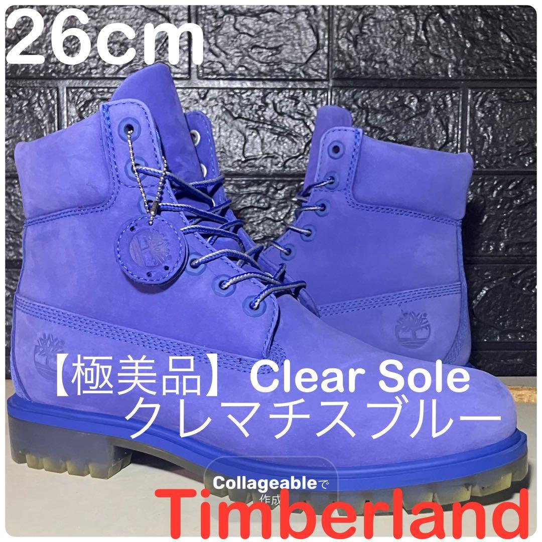 【極美品Timberland】26cmティンバーランド クレマチスブルー