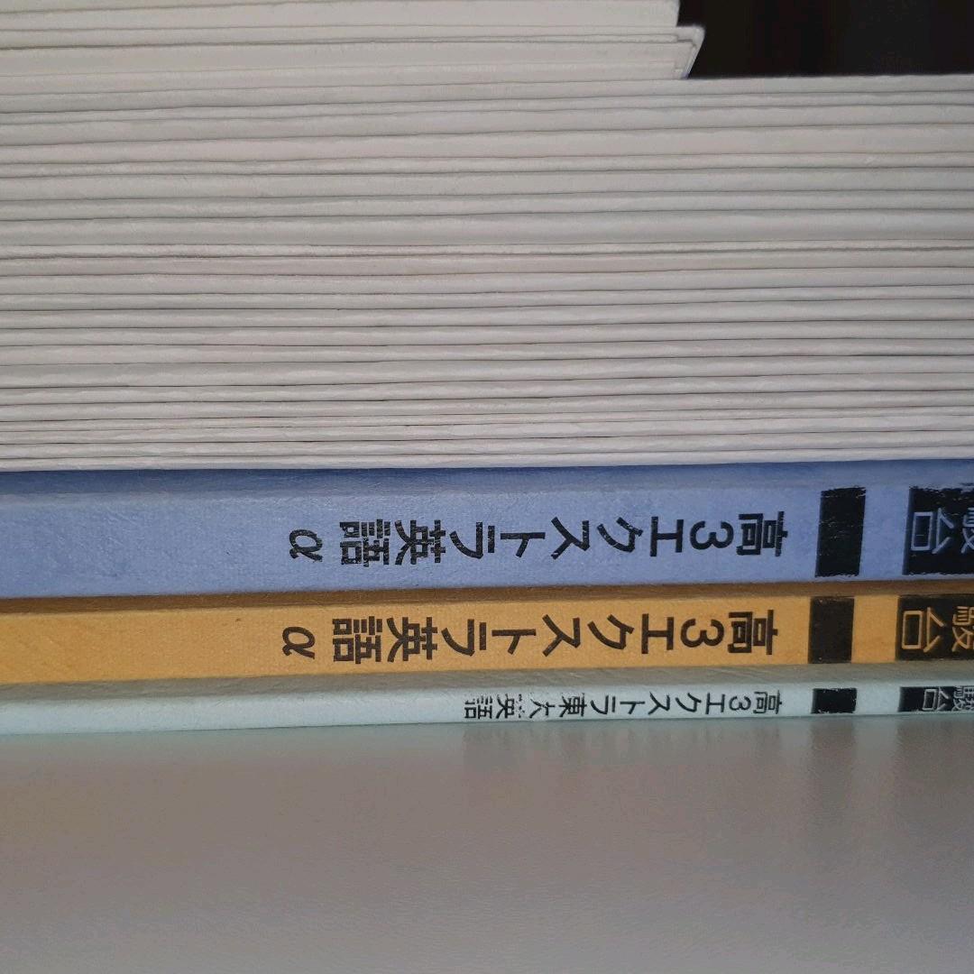 駿台エクストラ英語αテキスト1年分+夏期講習竹岡広信先生オリジナル解答解説