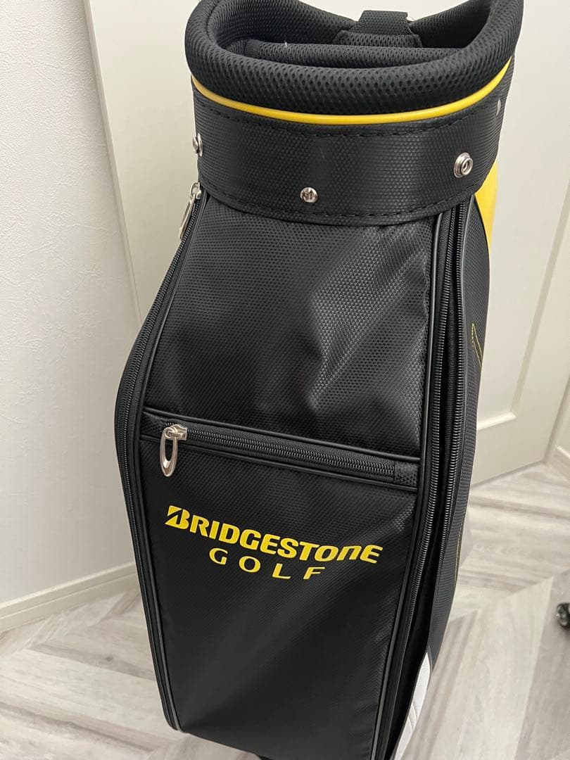 BRIDGESTONE Caddy Bag CB21Y ブラック/イエロー