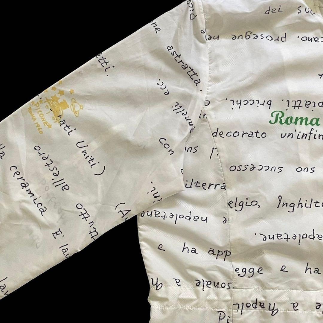 PICONE ピッコーネ ゴルフジャケット 白 宇宙 気球 ブルゾン 上着 趣味