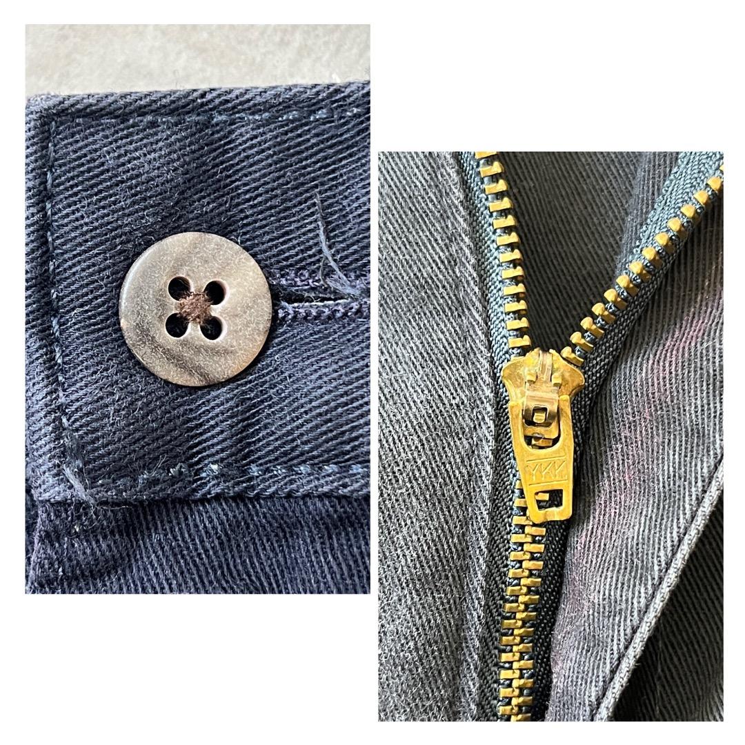 ラルフローレン W33 ポロチノ チノパン 90s USA 古着 紺 19017