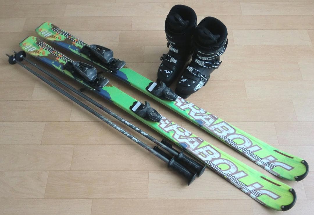 ■1月限定■送料無料■スワロー■スキー4点セット■140/24.5■メンテ付■■