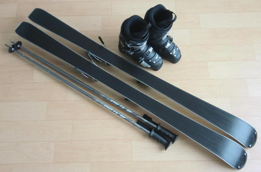 ■1月限定■送料無料■スワロー■スキー4点セット■140/24.5■メンテ付■■