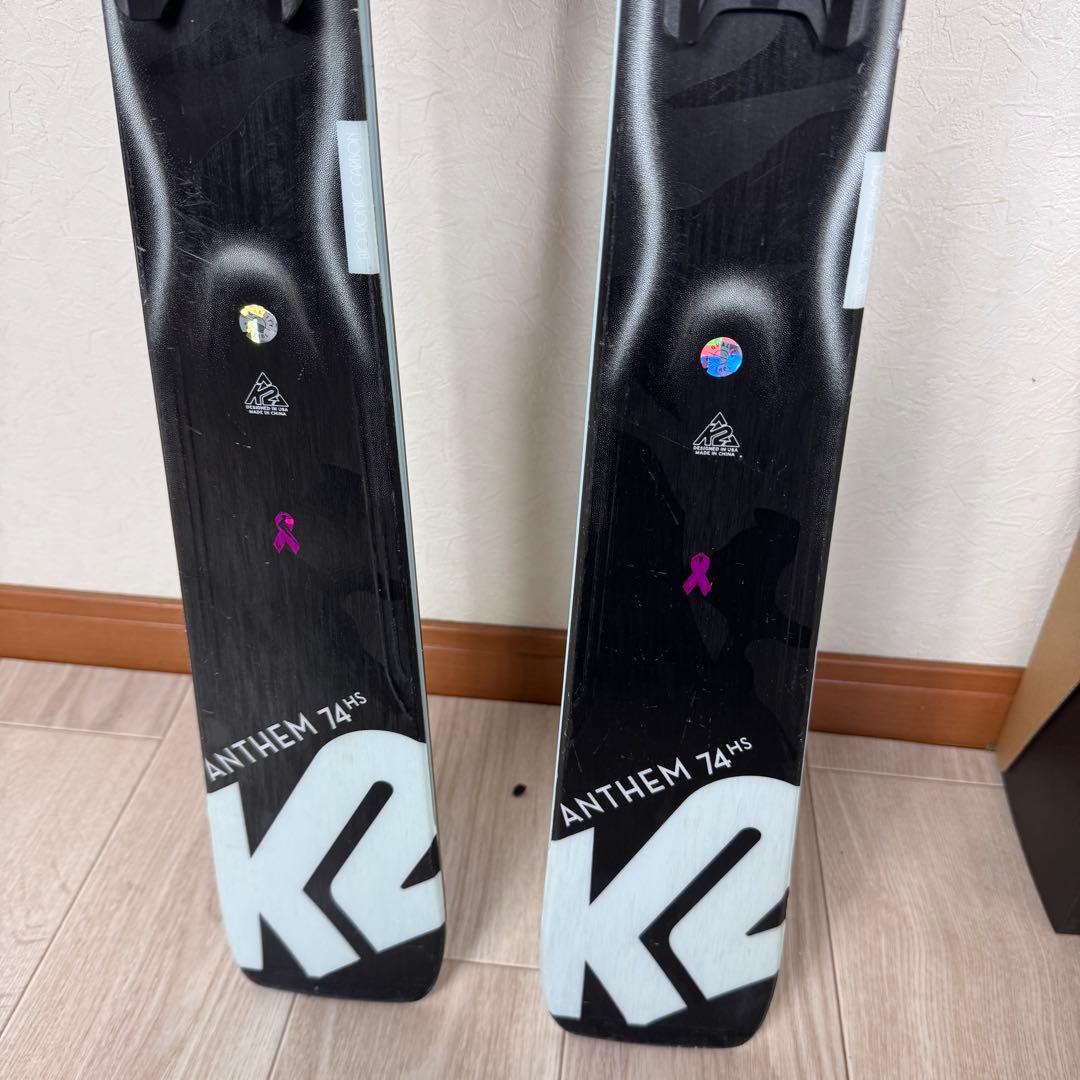 K2ANTHEM 74HS160cmレディーススキーセット
