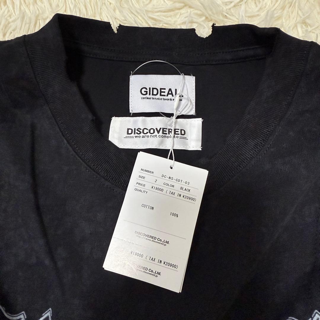 DISCOVERED × GIDEAL リメイク ロンＴ サイズ:2