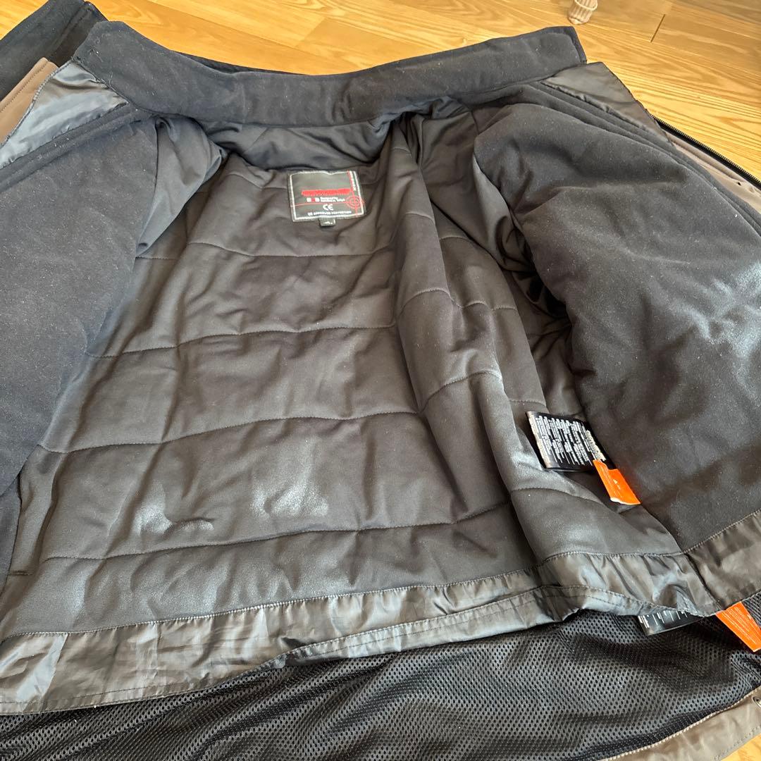 コミネ　JK-5792 プロテクトソフトシェルウィンターパーカ-IFU オリーブ