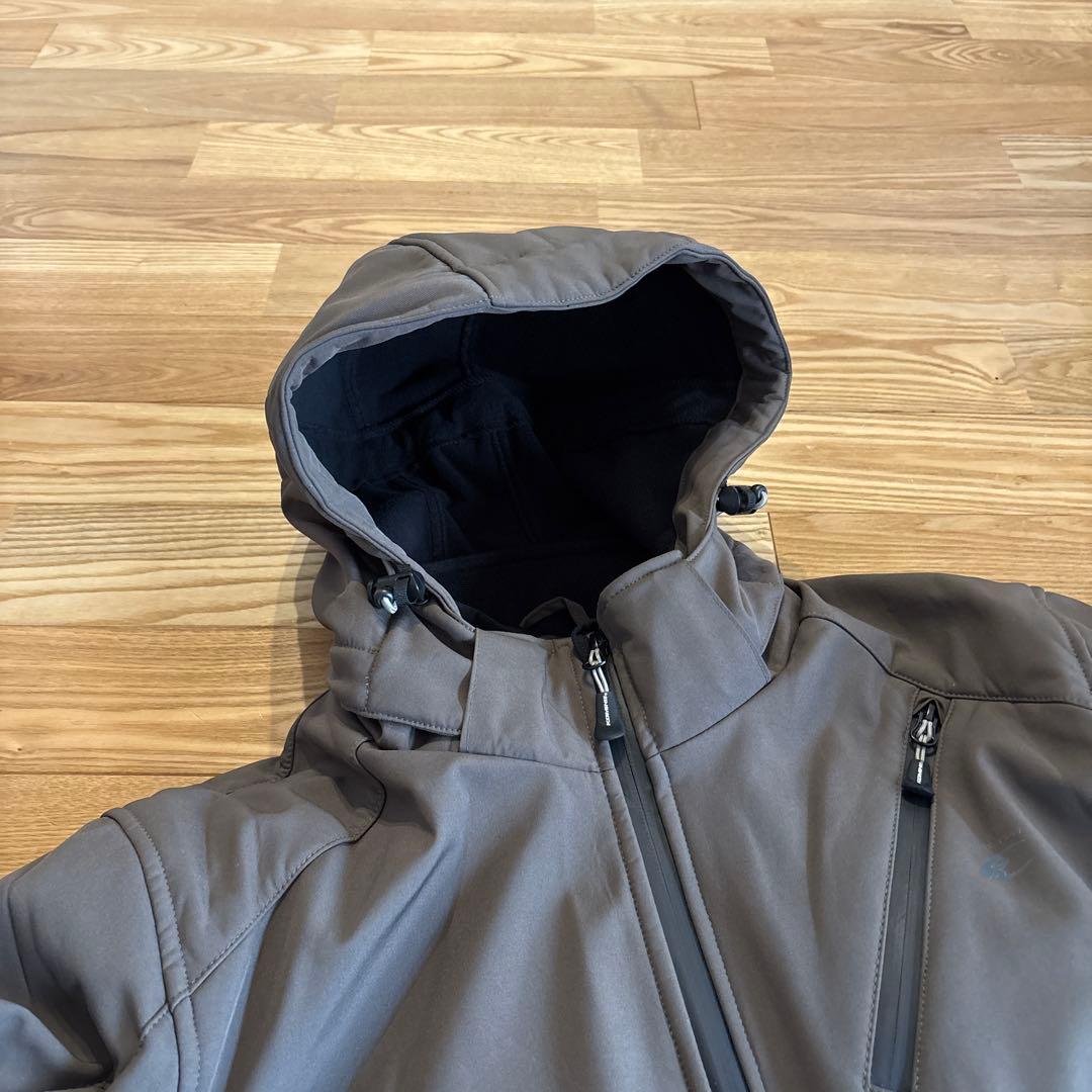 コミネ　JK-5792 プロテクトソフトシェルウィンターパーカ-IFU オリーブ