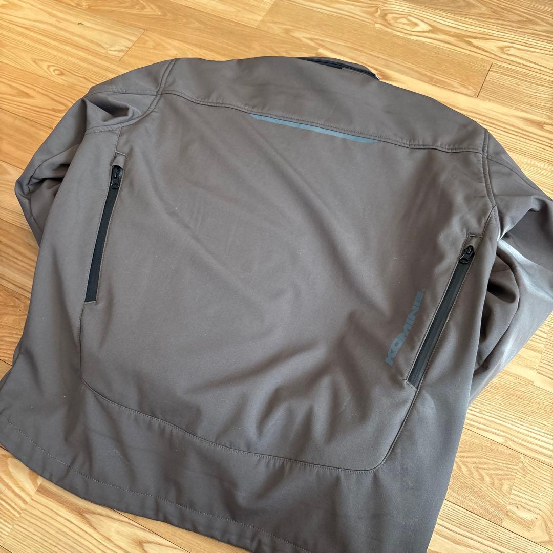 コミネ　JK-5792 プロテクトソフトシェルウィンターパーカ-IFU オリーブ